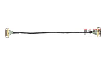 ipex 20454 20pin连接器，搭配42#同轴线，常用于HDMI信号转接线